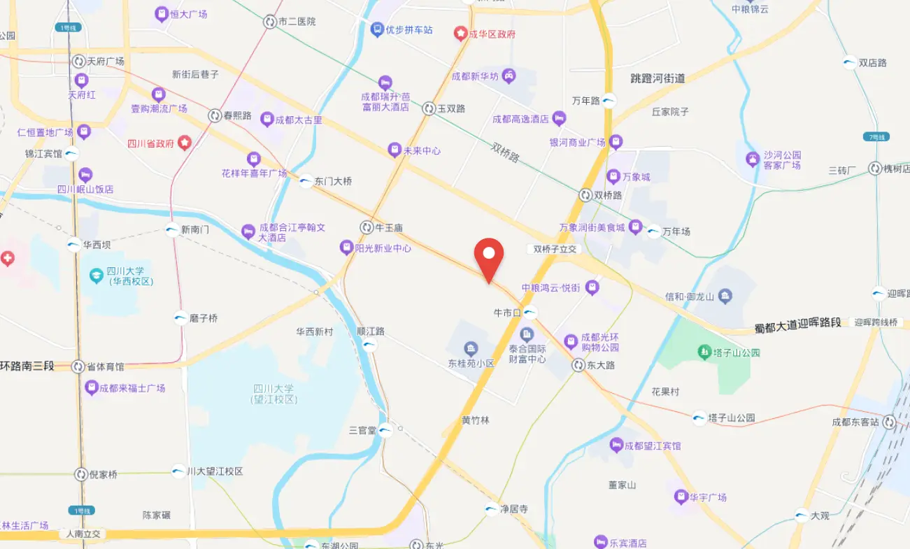 摩根中心位置地图